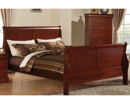 ACME - Louis Philipe III Sleigh Bed (louisphillippeiiibed1234)