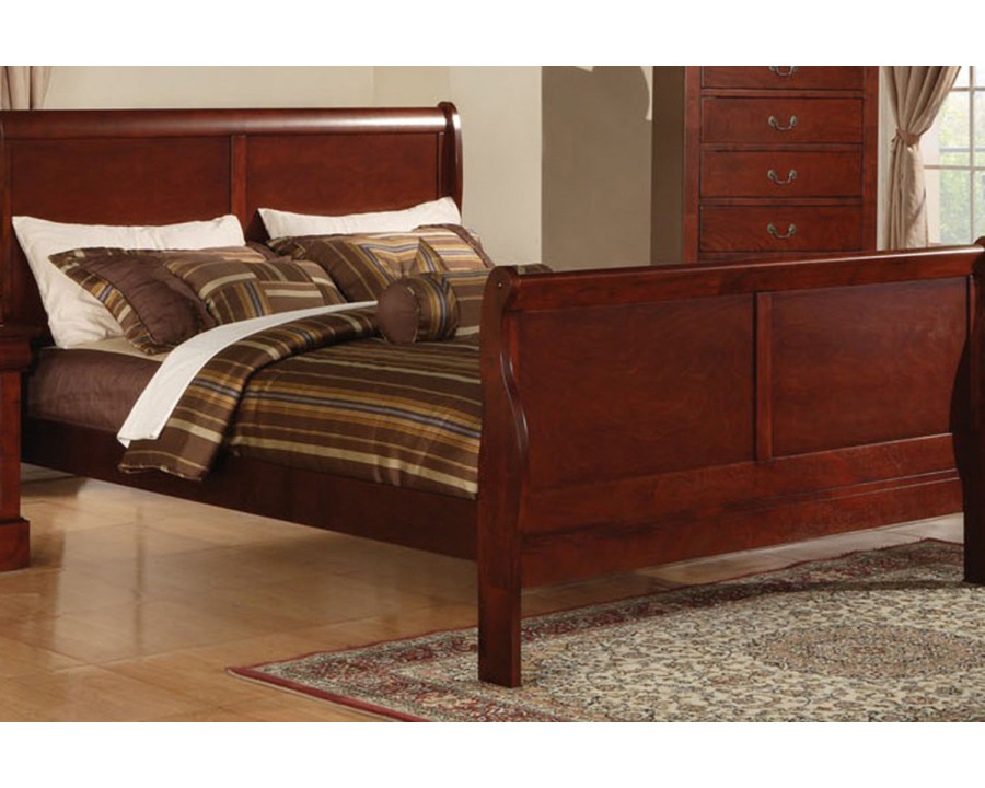 ACME - Louis Philipe III Sleigh Bed (louisphillippeiiibed1234)