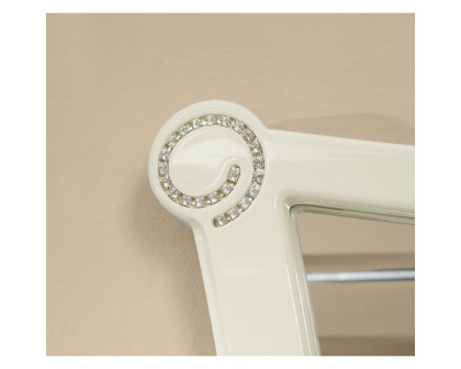 ACME - Bellagio Mirror in Ivory High Gloss