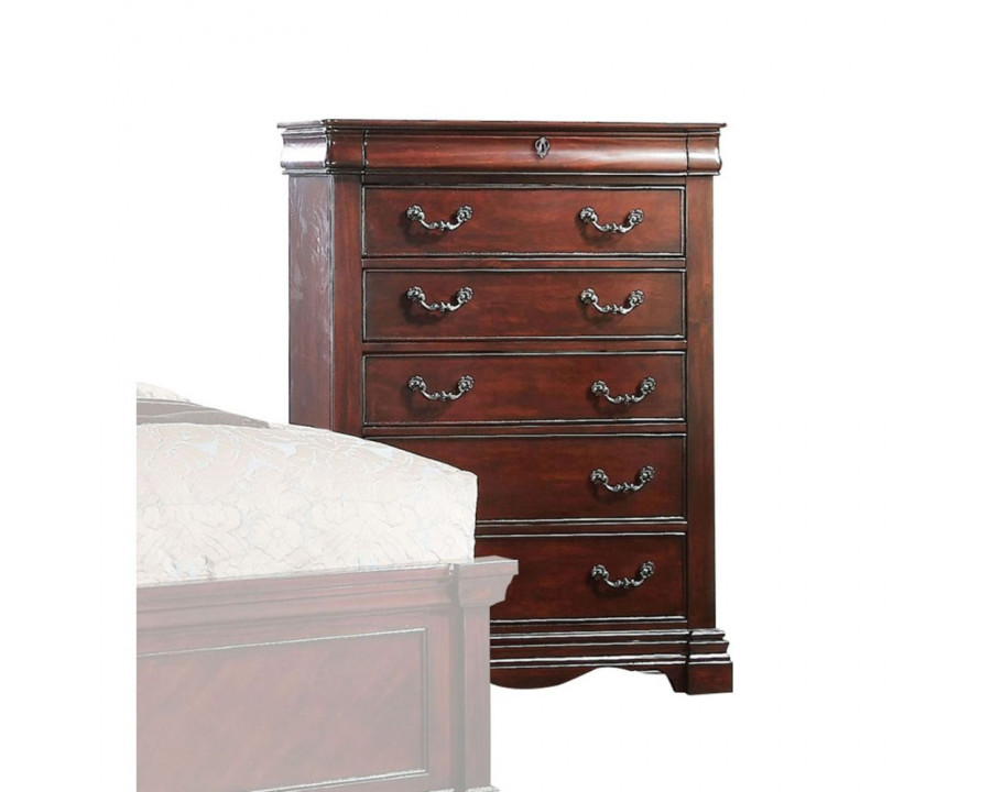 ACME - Estrella Chest in Dark Cherry