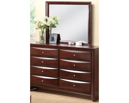 ACME Ireland I Mirror - Espresso Brown