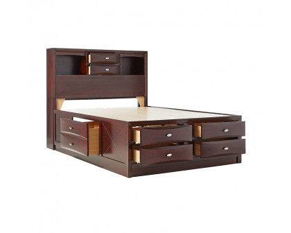 ACME Ireland Full Bed with Storage - Espresso