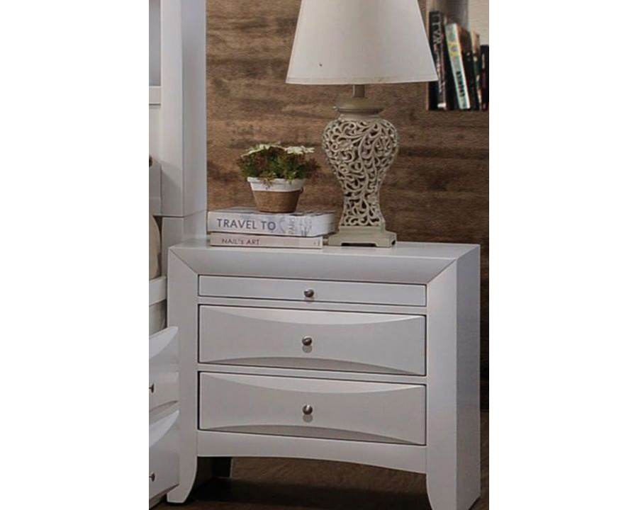 ACME Ireland I Nightstand - White