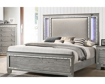 ACME Antares Panel Bed - King Size