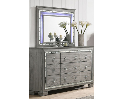 ACME - Antares Dresser in Light Gray Oak