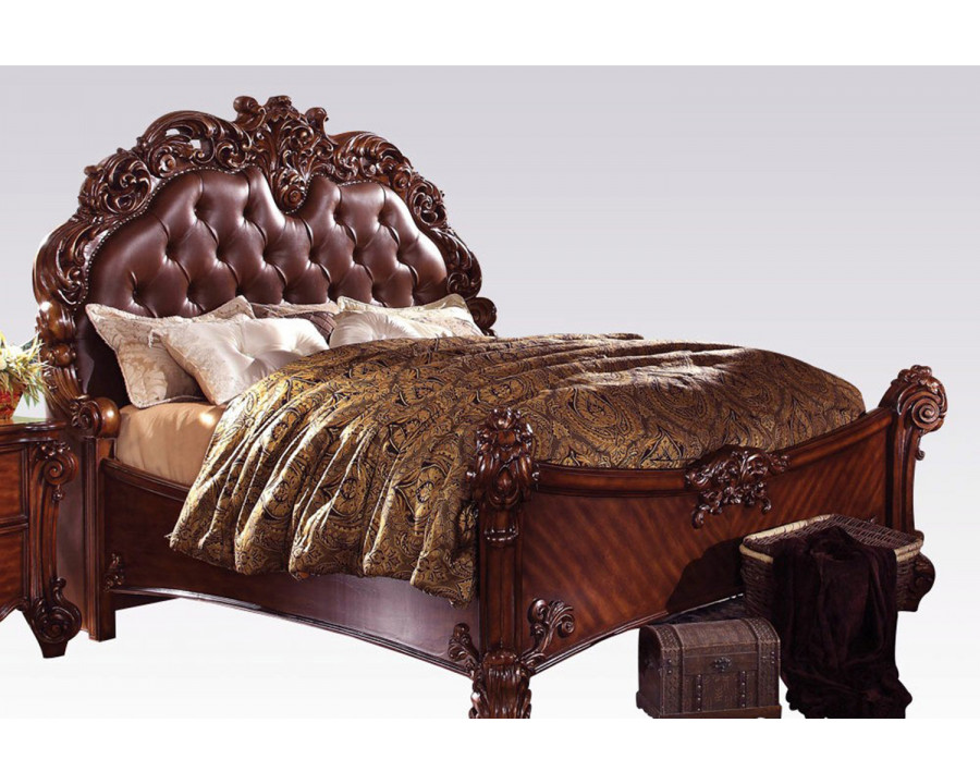 ACME Vendome Queen Bed - Cherry