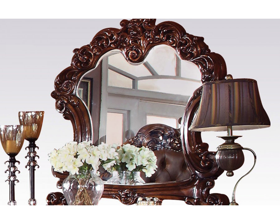 ACME - Vendome Landscape Mirror with Intricate Details