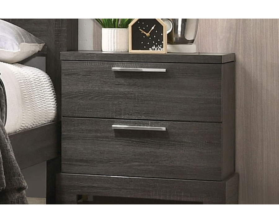 ACME - Lantha Nightstand in Gray Oak