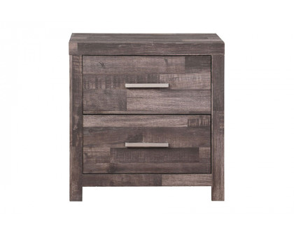 ACME - Juniper Nightstand in Dark Oak