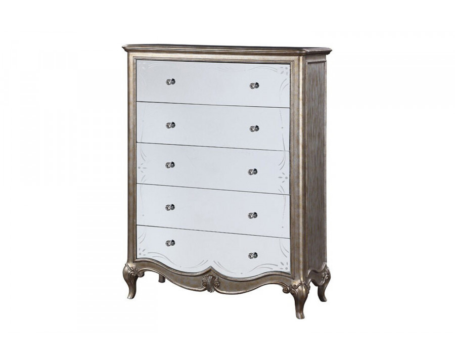 ACME - Esteban Chest in Antique Champagne