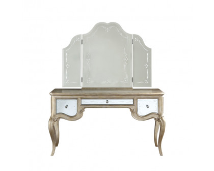 ACME - Esteban Vanity Mirror in Mirrored