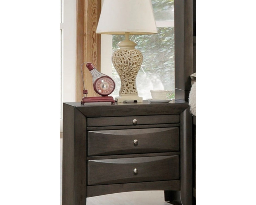 ACME - Ireland 3-Drawer Nightstand with Pull-out Tray