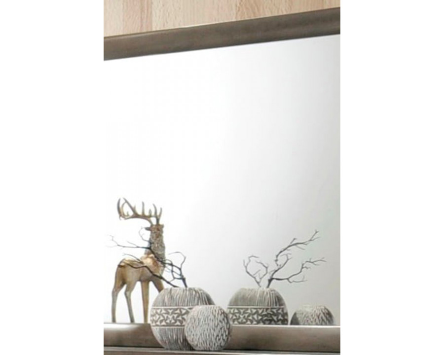 ACME Ireland Mirror - Gray Oak