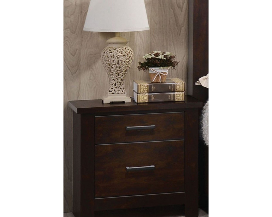 ACME - Panang Nightstand in Mahogany