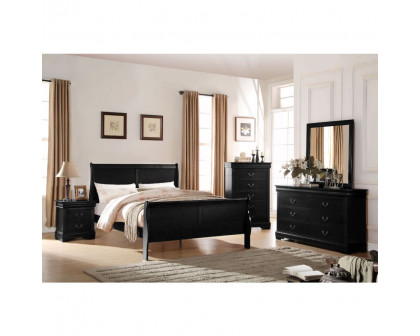 ACME Louis Philippe EK Bed - Black