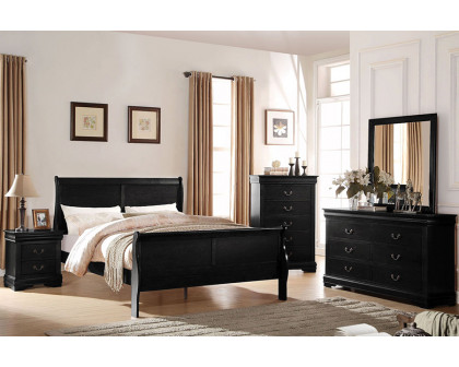 ACME Louis Philippe Nightstand - Black