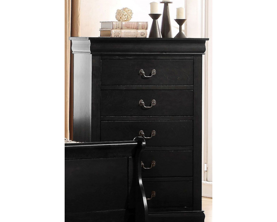 ACME Louis Philippe Chest - Black