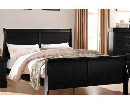 ACME - Louis Philipe Sleigh Bed