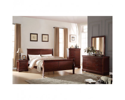 ACME - Louis Philipe Sleigh Bed