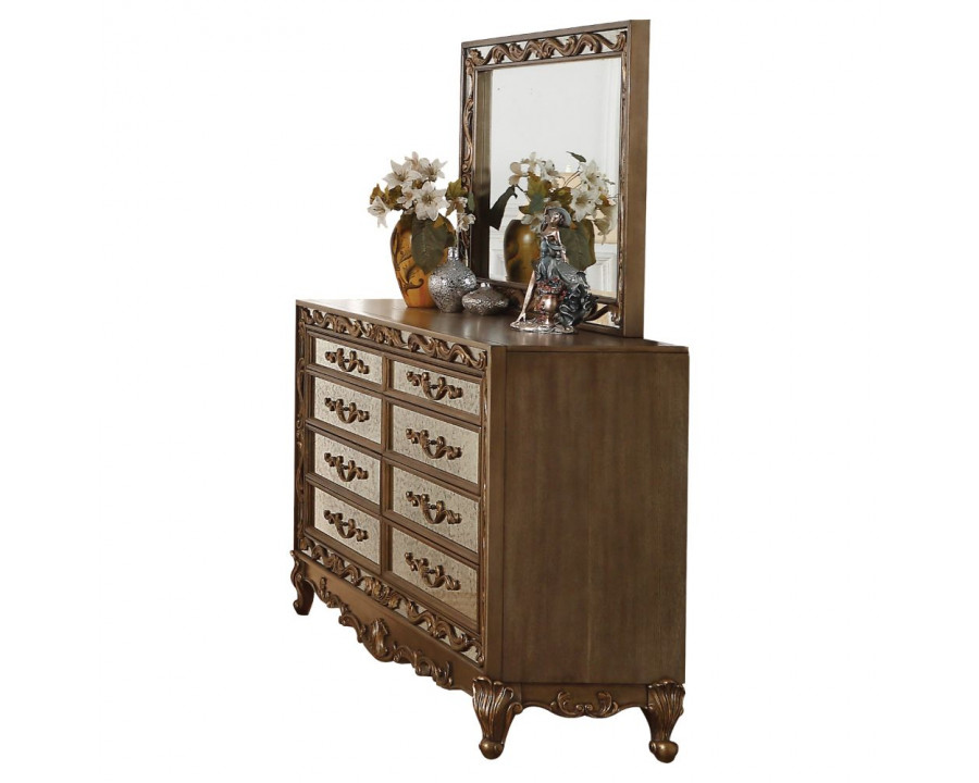 ACME - Orianne Dresser in Antique Gold