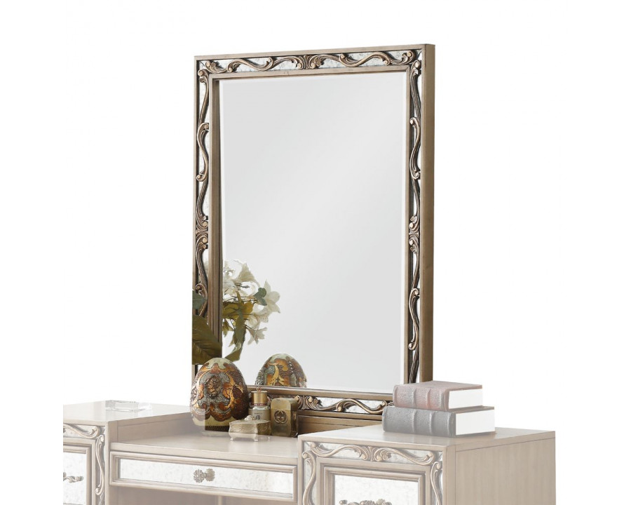 ACME - Orianne Vanity Mirror in Antique Gold