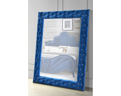 ACME Dante Upholstered Bed - Blue, King Size