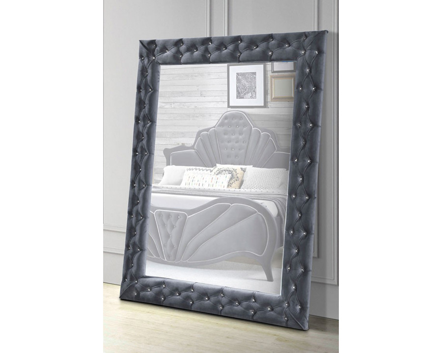 ACME Dante Accent Floor Mirror - Gray