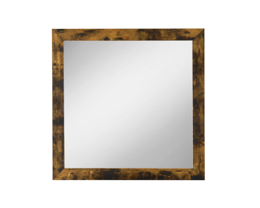 ACME - Juvanth Mirror in Rustic Oak