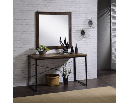 ACME - Juvanth Mirror in Rustic Oak