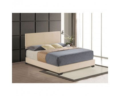 ACME Ireland III Eastern King Bed - Beige PU