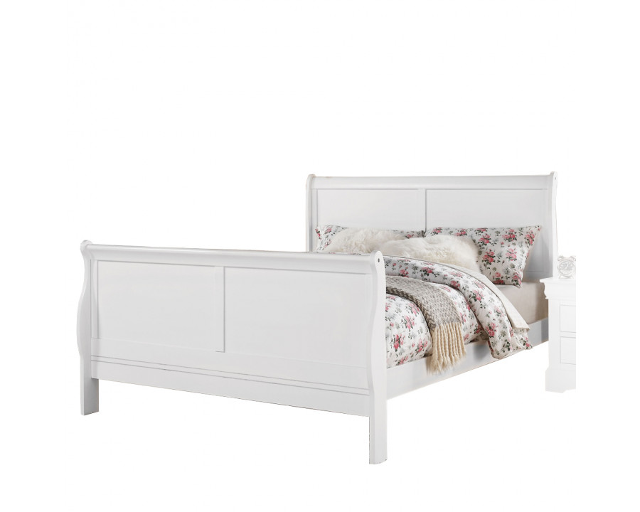 ACME Louis Philippe III Queen Bed - White