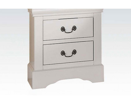 ACME Louis Philipe III Nightstand - White