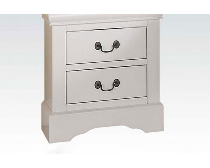 ACME Louis Philipe III Nightstand - White