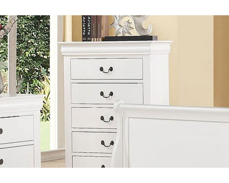 ACME Louis Philippe III Chest - White