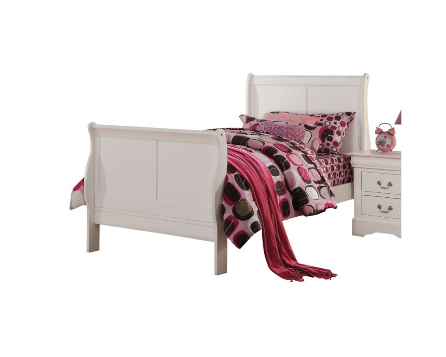 ACME Louis Philippe III Full Bed - White