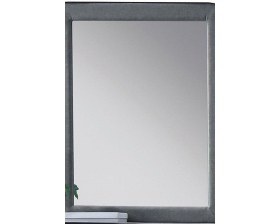 ACME - Valda Mirror in Light Gray