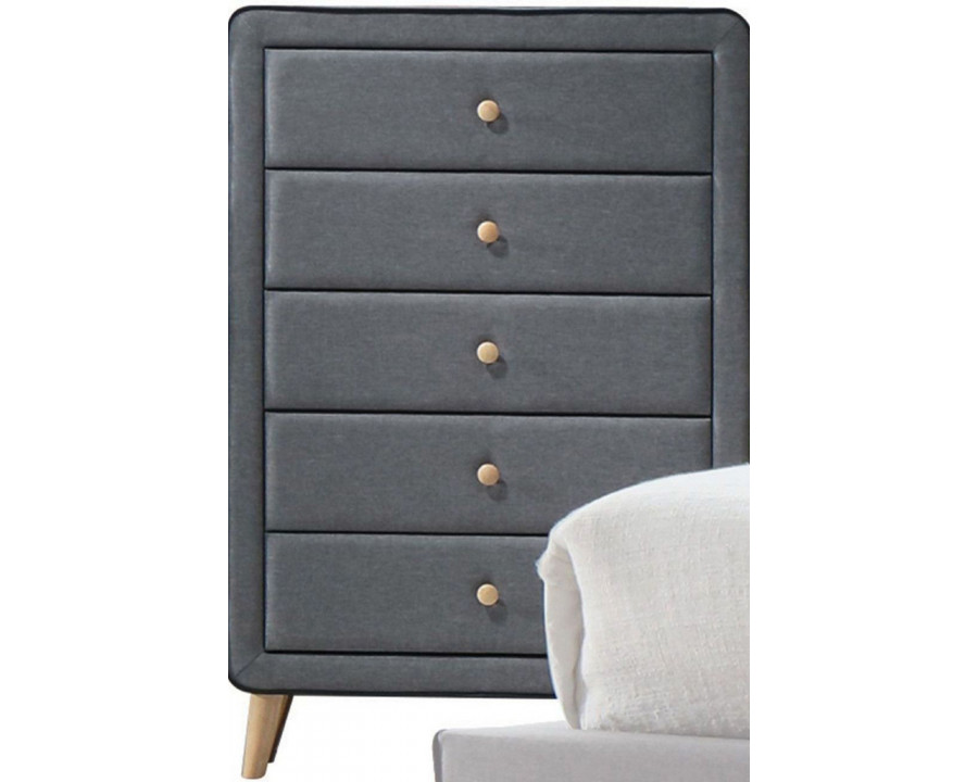 ACME - Valda Chest in Light Gray