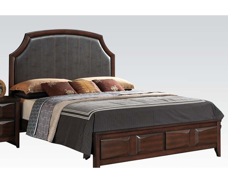 ACME Lancaster Platform Bed Espresso - King Size