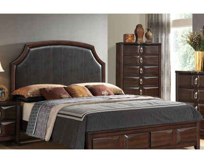 ACME Lancaster Platform Bed Espresso - Queen Size