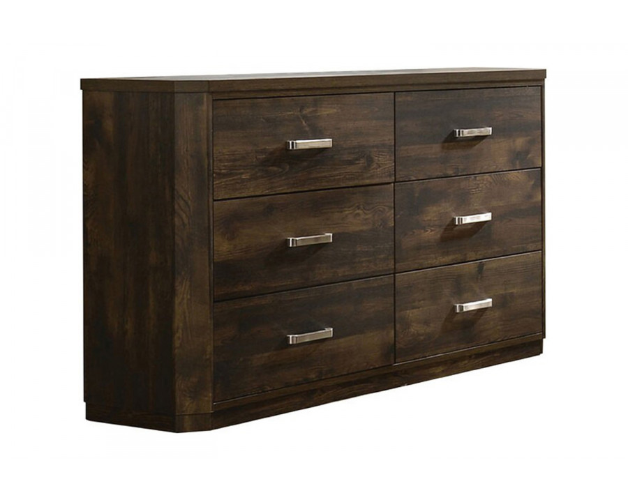 ACME - Elettra Dresser in Rustic Walnut