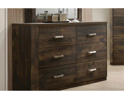 ACME - Elettra Dresser in Rustic Walnut