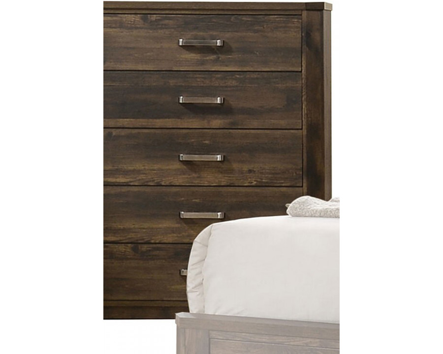 ACME - Elettra Chest in Rustic Walnut