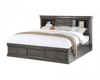 ACME - Louis Philippe III Bookcase Bed