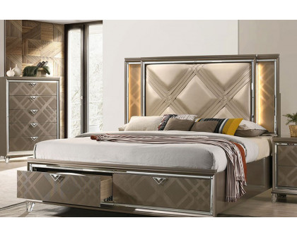 ACME Skylar Storage Bed - King Size