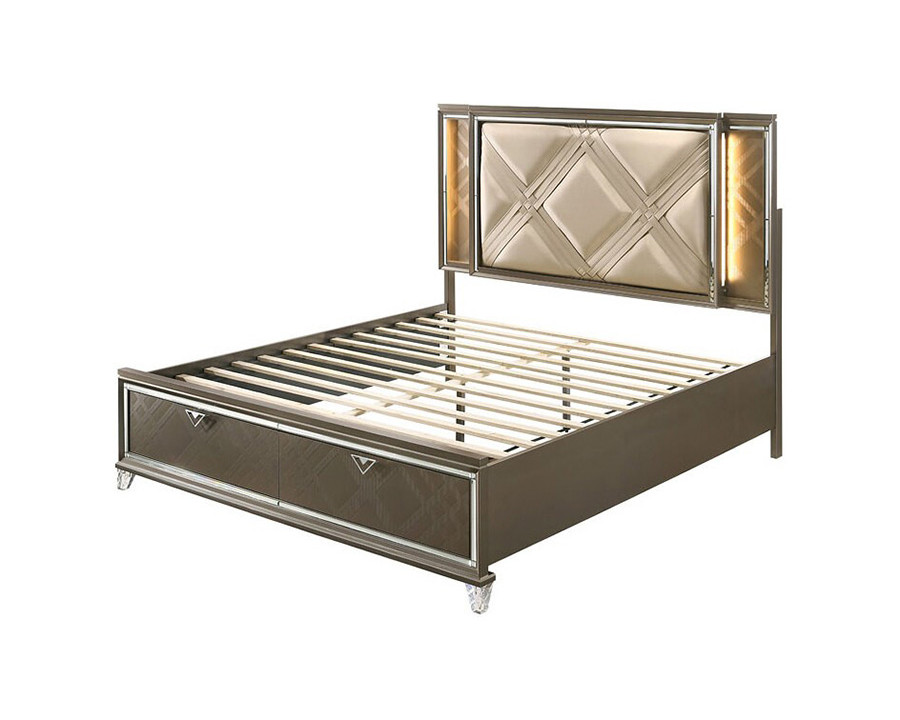 ACME Skylar Storage Bed - King Size