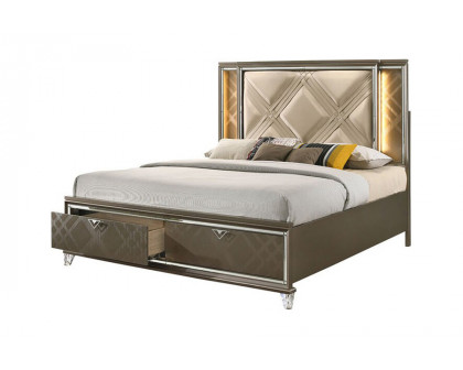 ACME Skylar Storage Bed - King Size