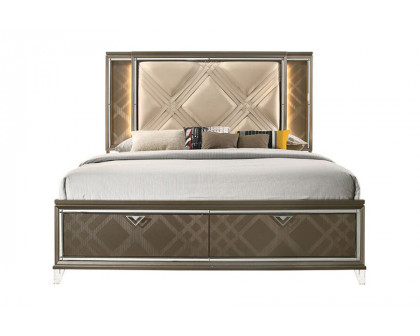 ACME Skylar Storage Bed - Queen Size