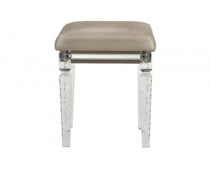 ACME - Skylar Vanity Stool in Dark Champagne