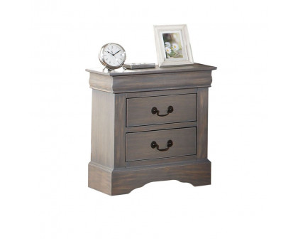 ACME - Louis Philipe III 2-Drawer Nightstand