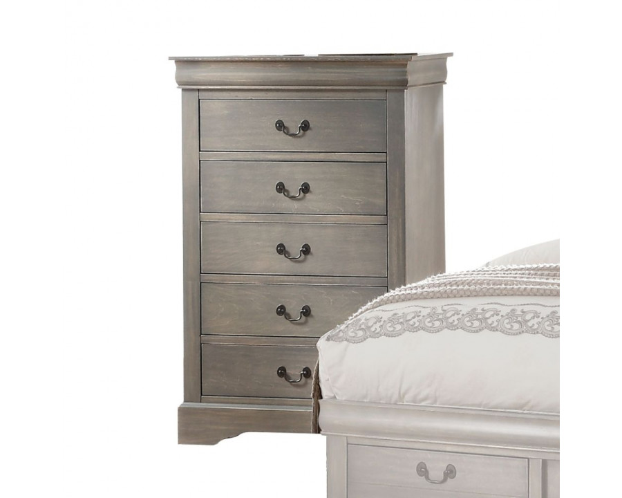 ACME Louis Philippe III Chest - Gray